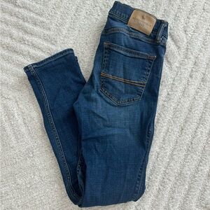 Abercrombie Kids Skinny Dark Denim Jeans -  Size 15/16